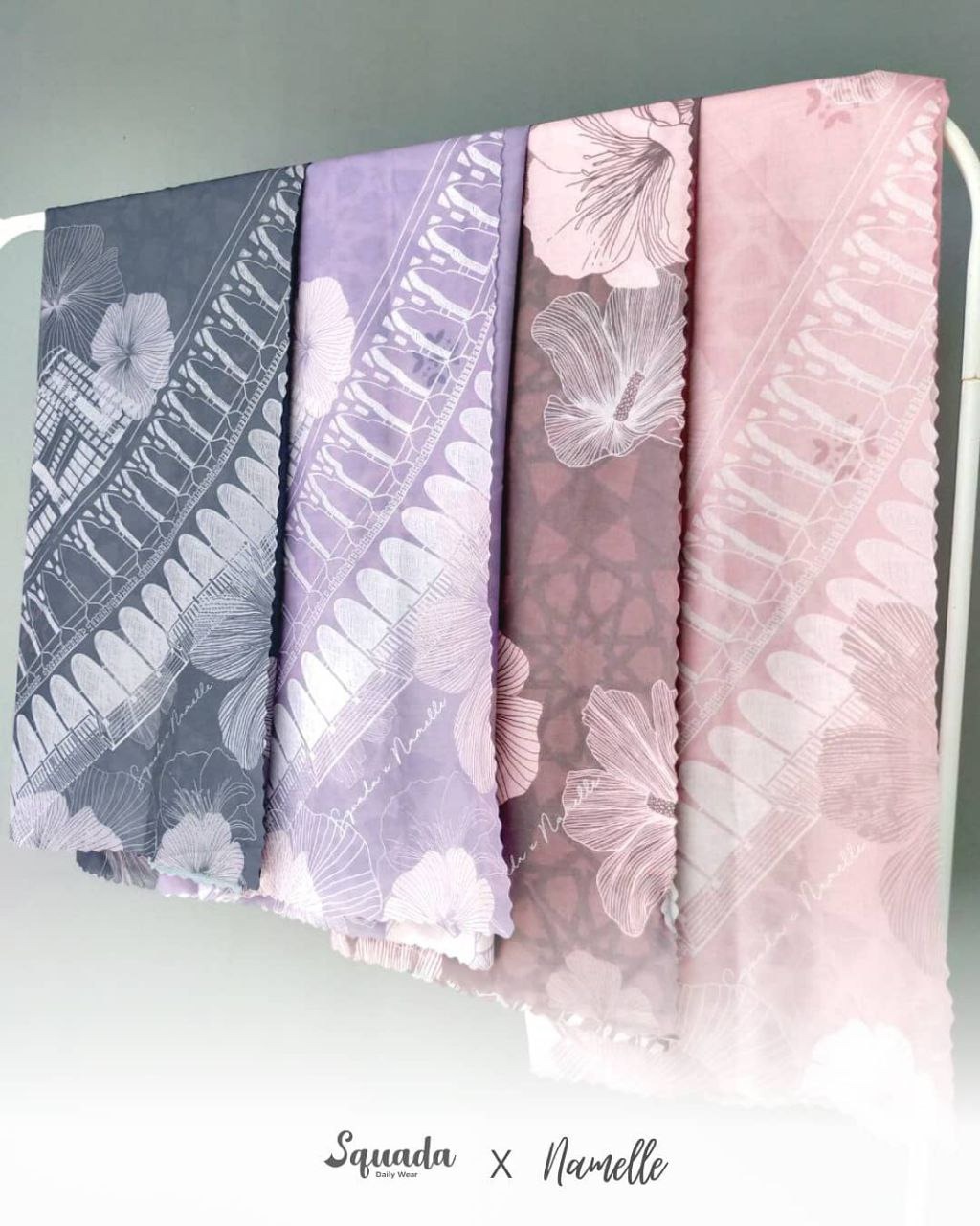 MECCA SCARF EXCLUSIVE SERIES (DUSTY PURPLE)