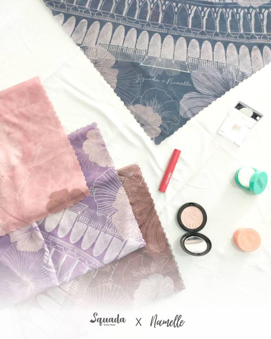 MECCA SCARF EXCLUSIVE SERIES (DUSTY PURPLE)