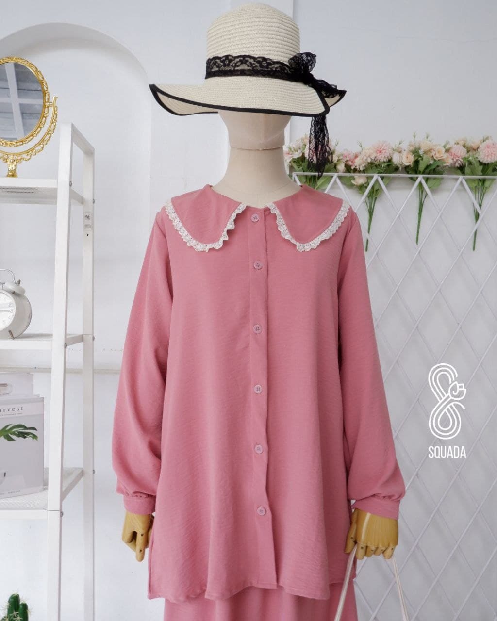 ALLENA SET SKIRT (PINK)