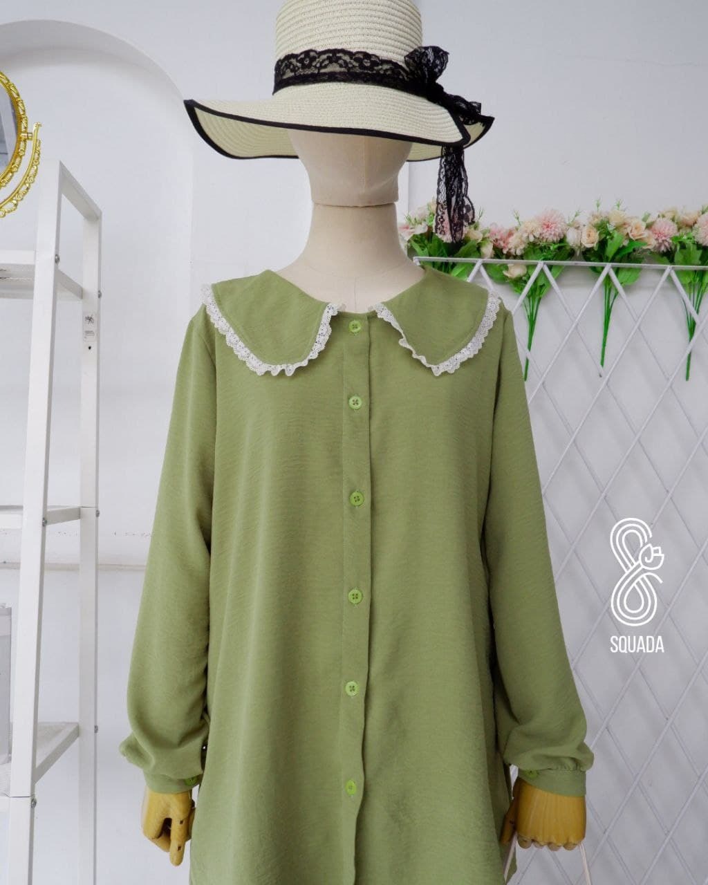 ALLENA SET SKIRT (ARMY)
