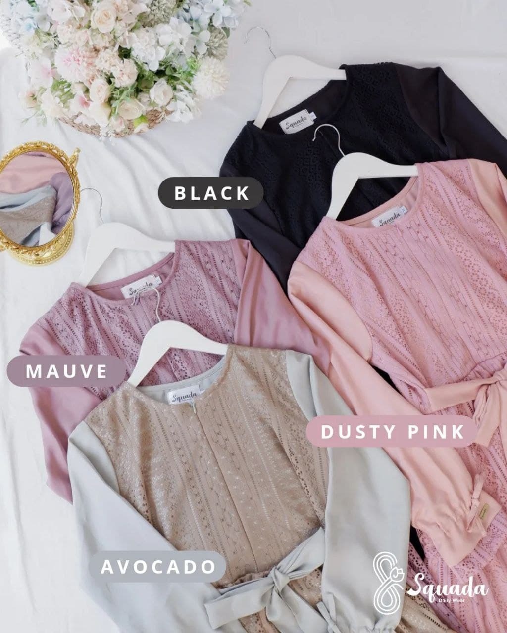 TSURAYYA FAMILY SET (MAUVE)