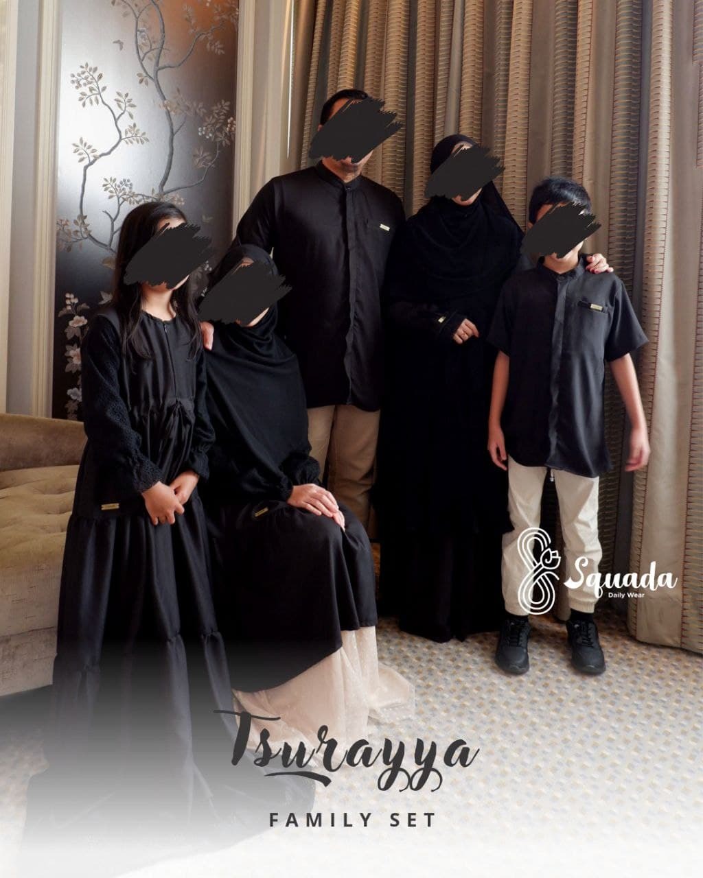 TSURAYYA FAMILY (BLACK)