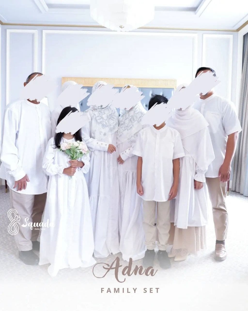 ADNA SERIES FAMILY SET  (PURE WHITE)