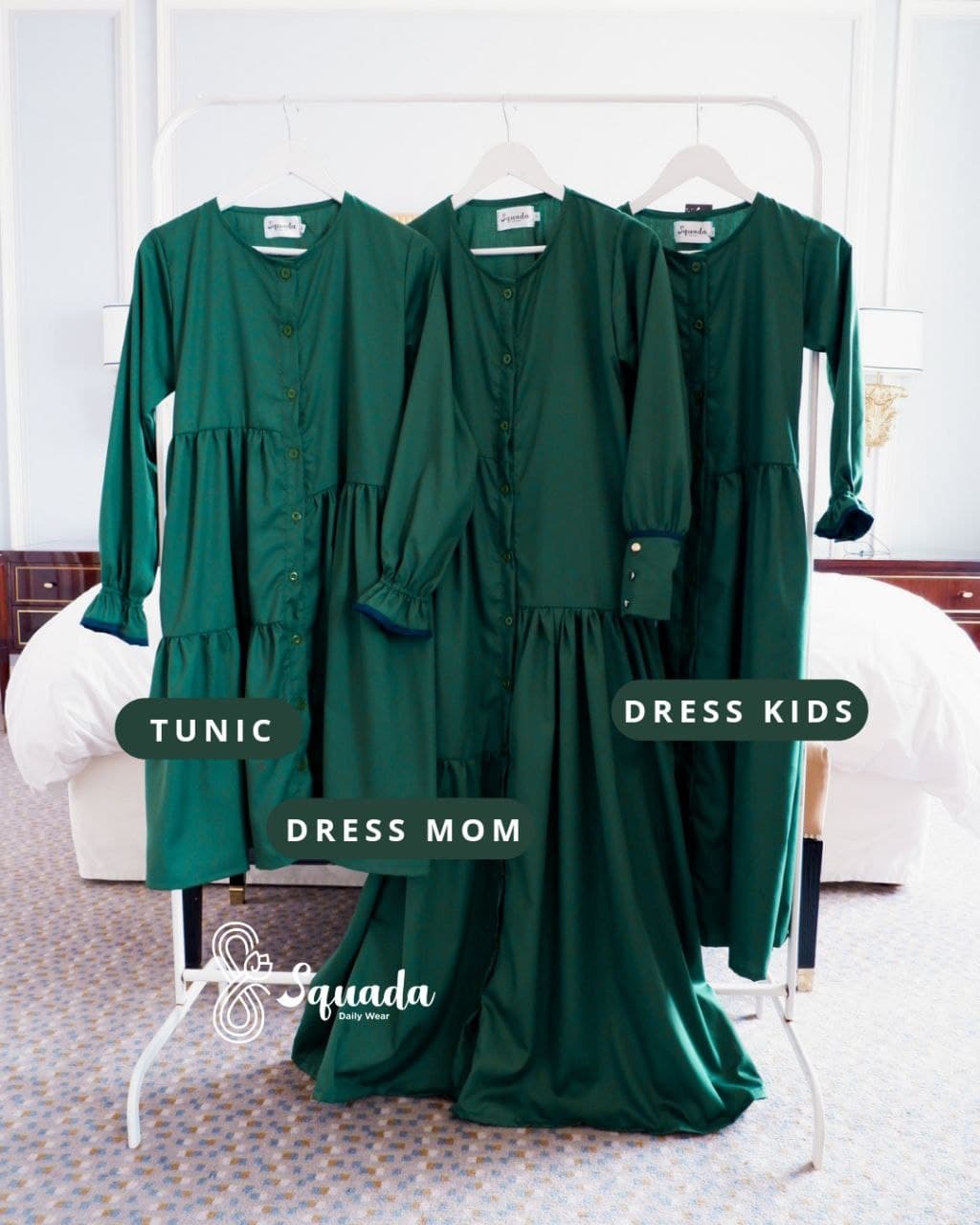 ADNA SERIES FAMILY SET (EMERALD GREEN)