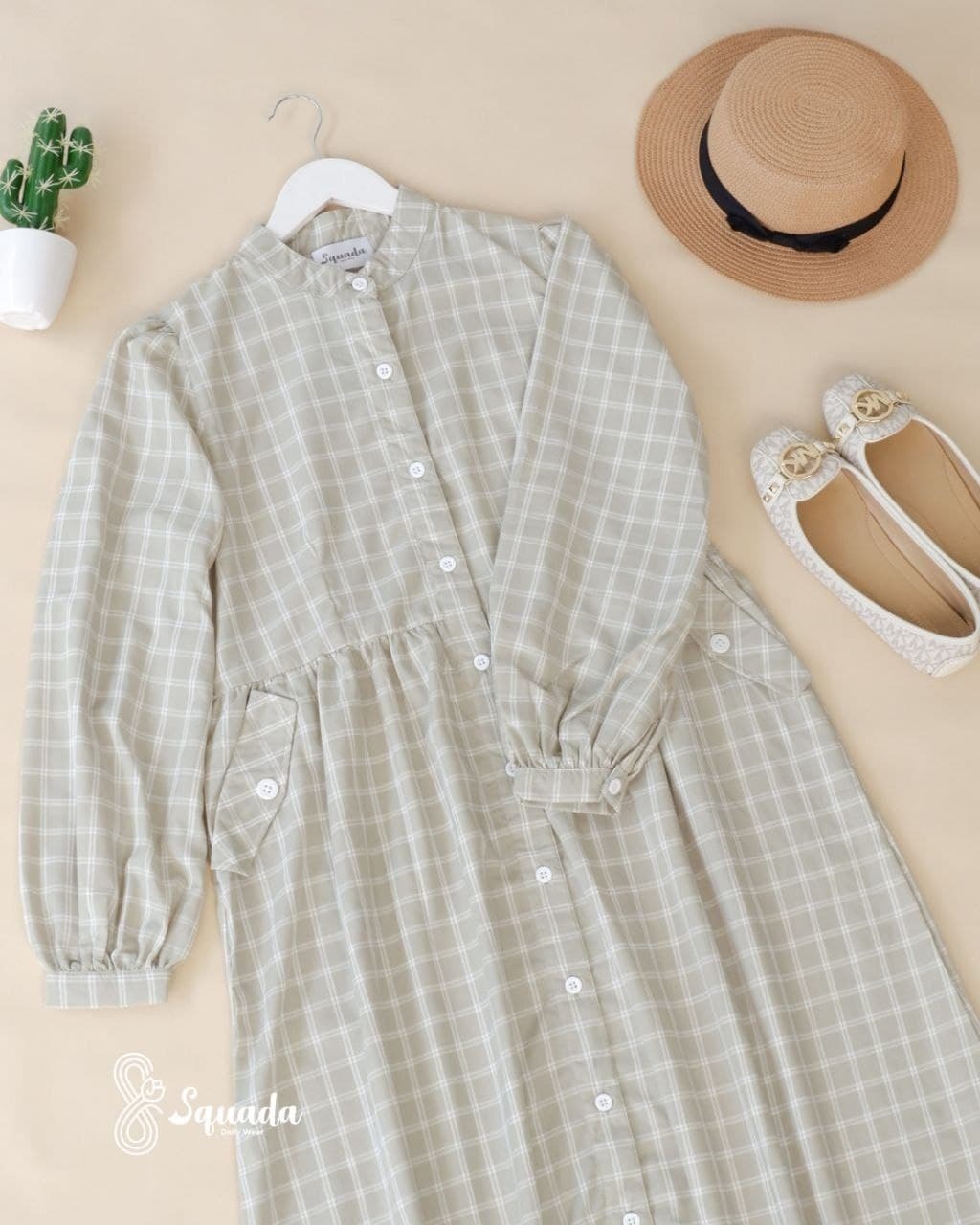 PLAID DRESS 