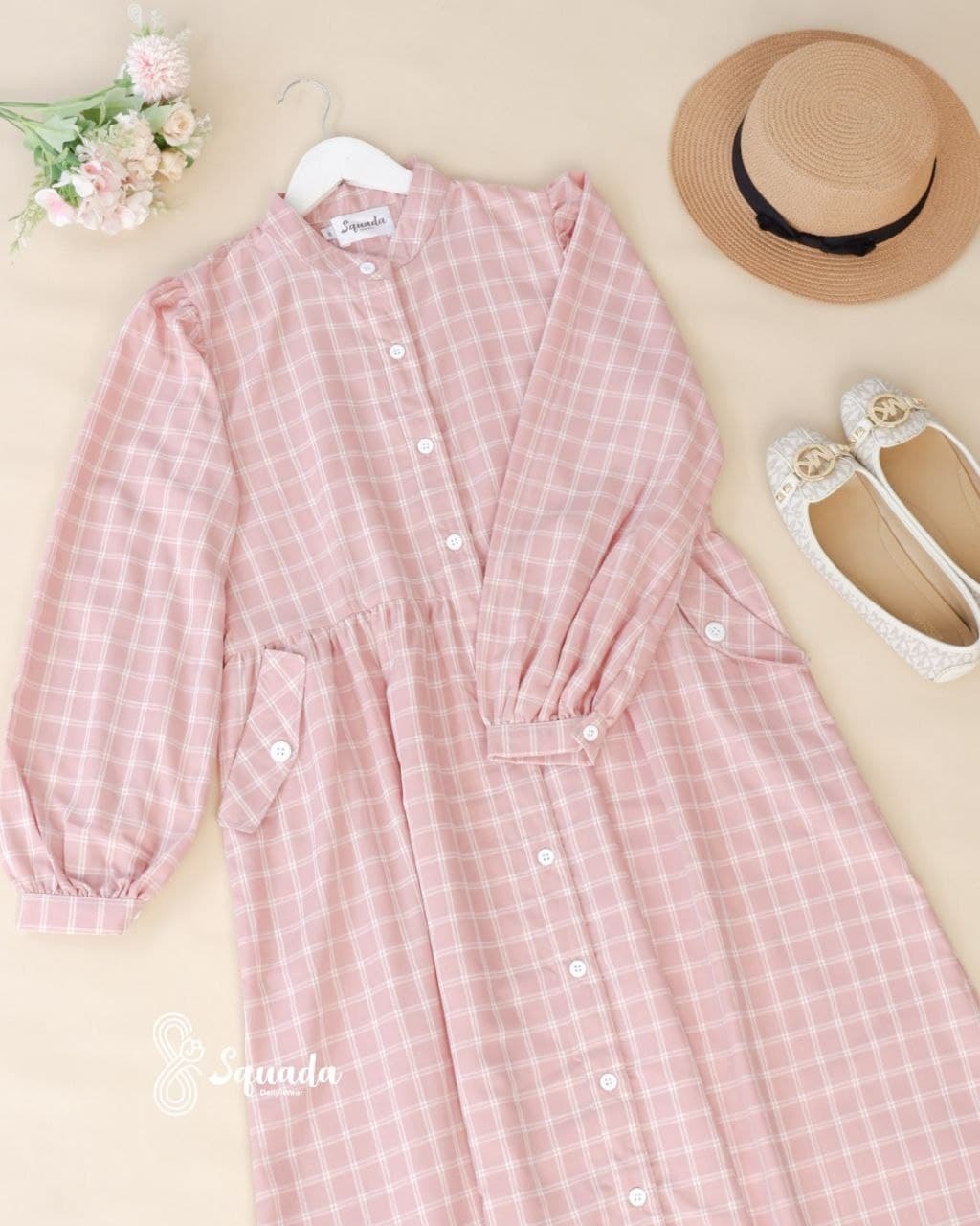 PLAID DRESS 
