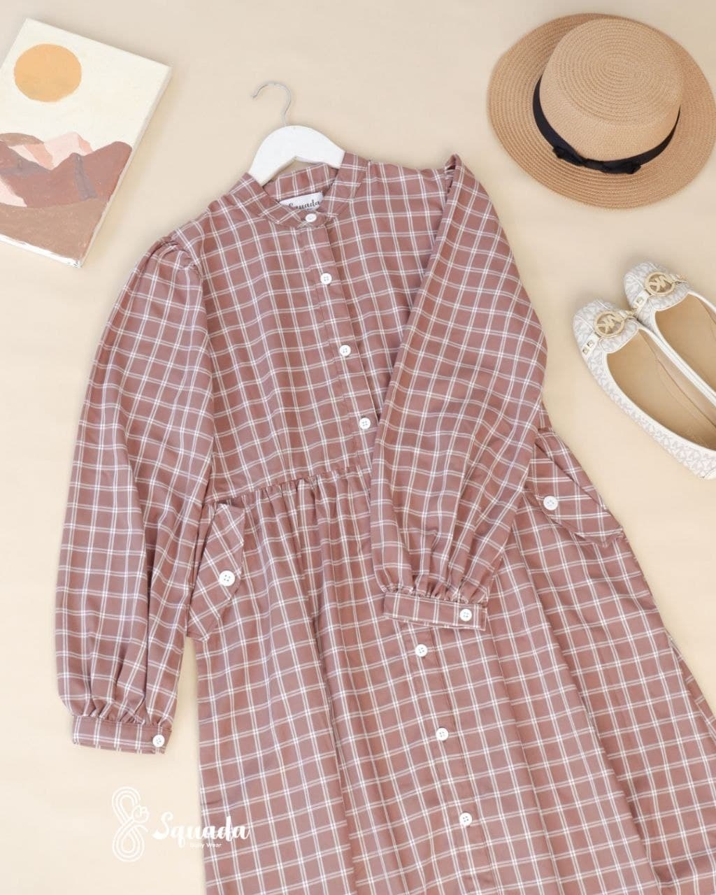 PLAID DRESS 
