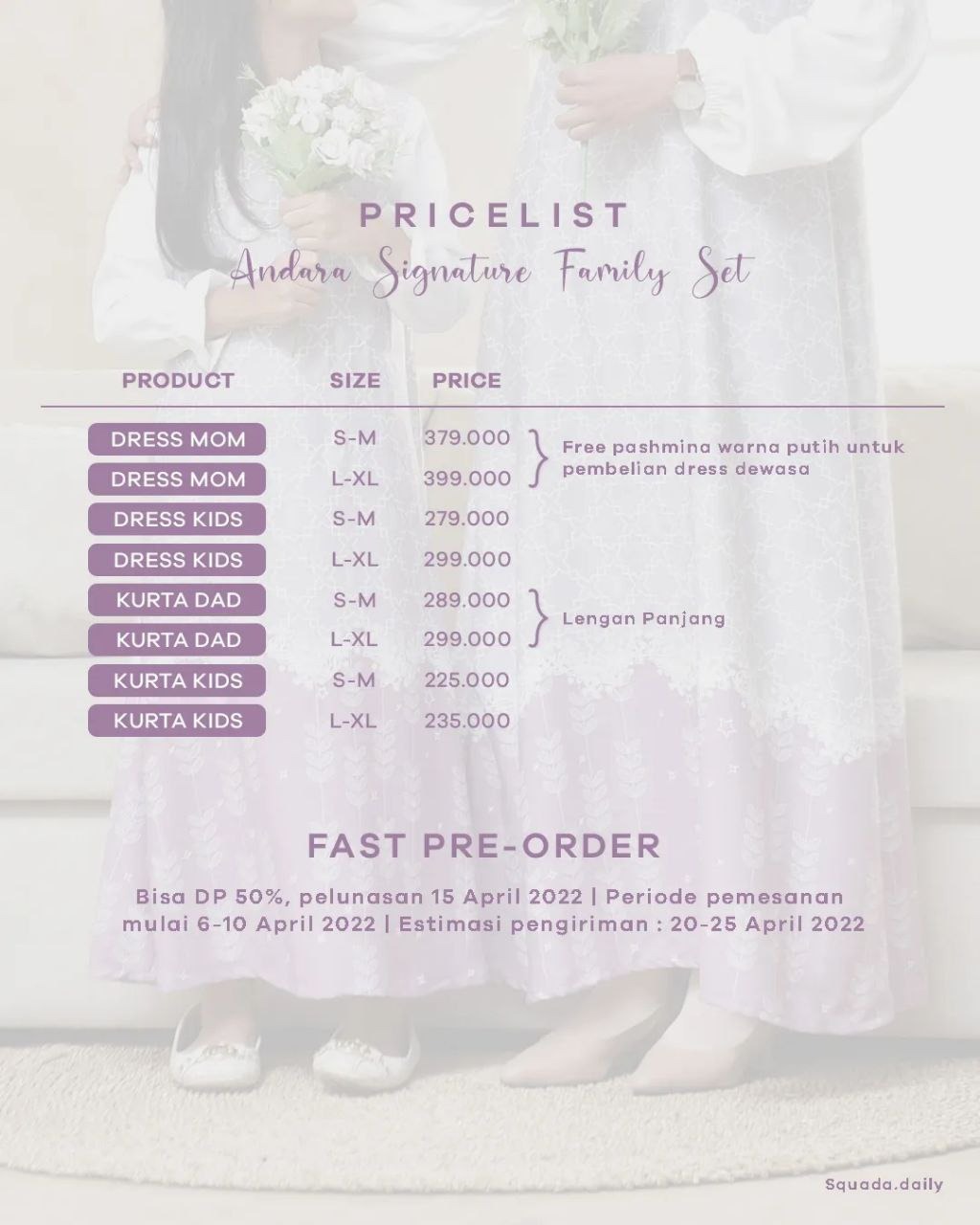 Andara Signature Family Set - Sand