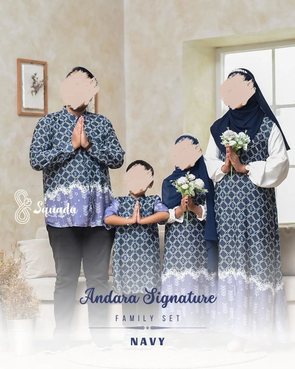 Andara Signature Family Set - Navy