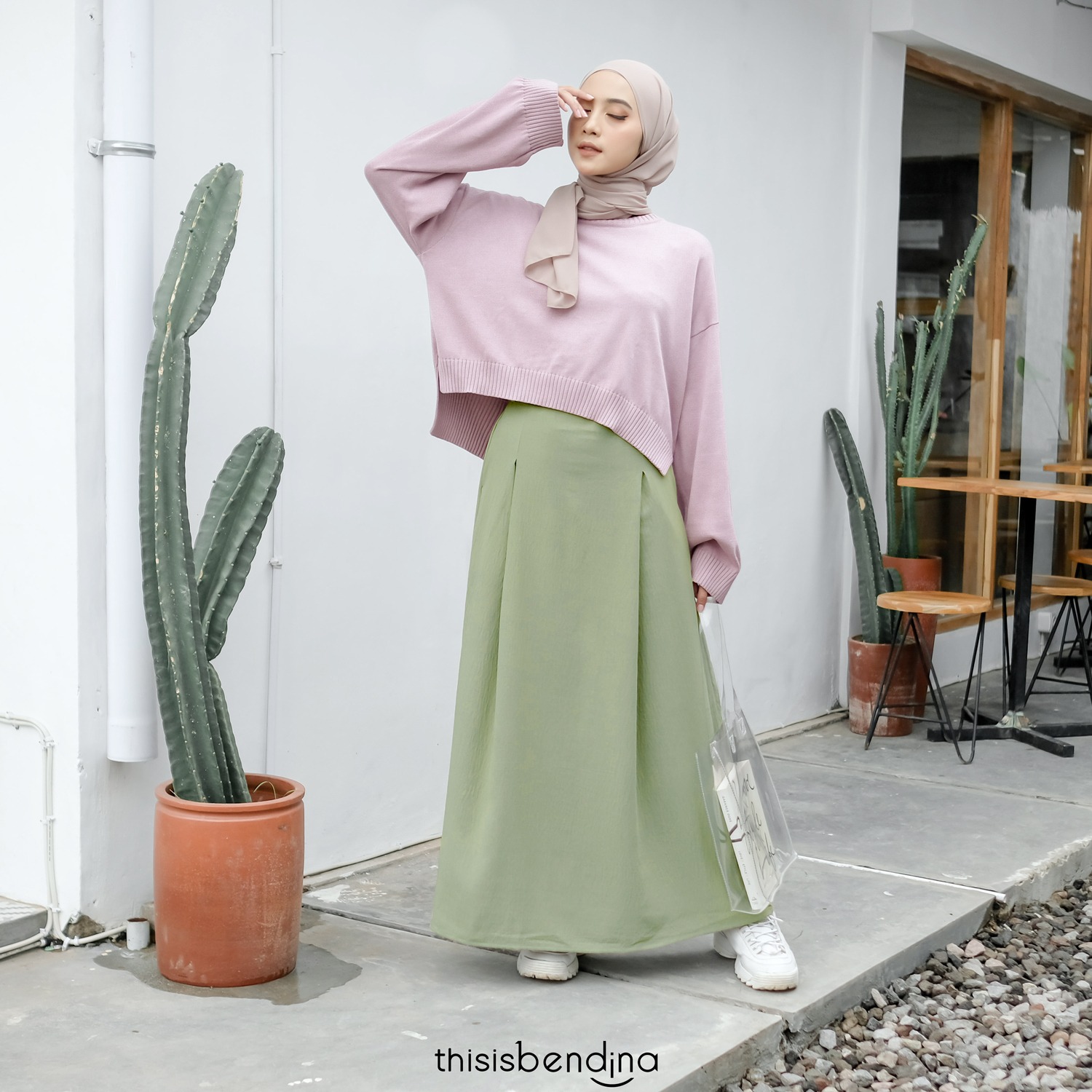 Naomi Skirt Sage Green