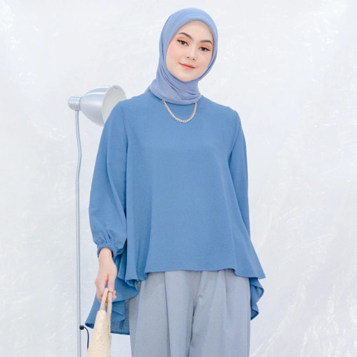 Image of Sheila DENIM Blouse SHEILA