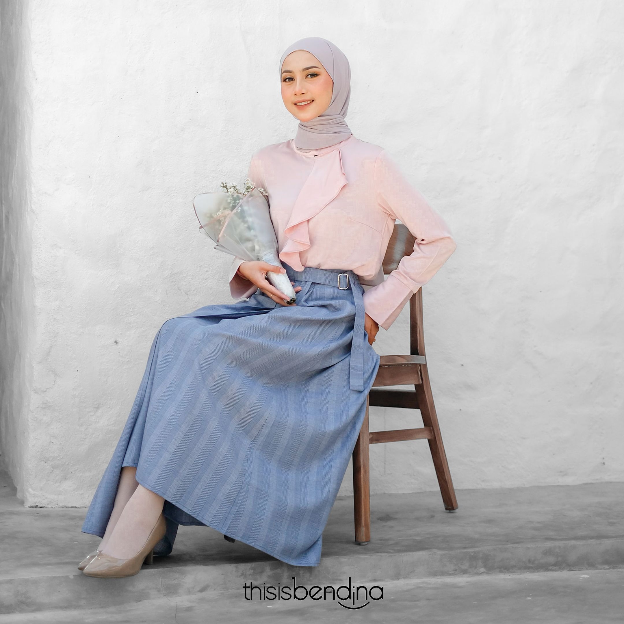 Nue Skirt Sky Blue
