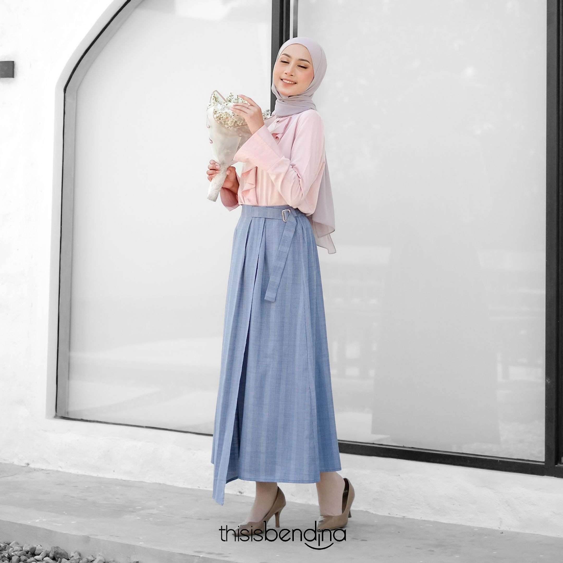 Nue Skirt Sky Blue