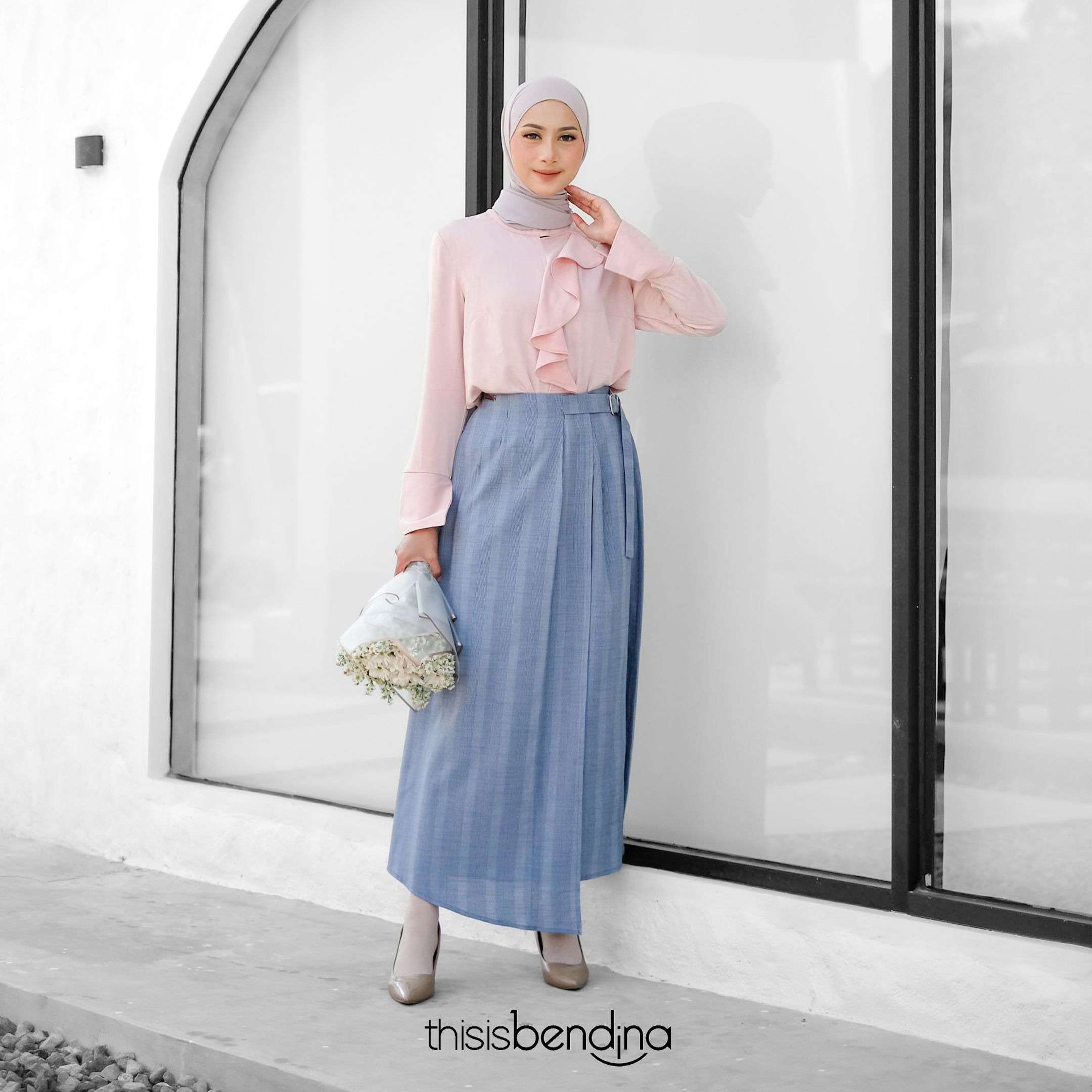 Nue Skirt Sky Blue