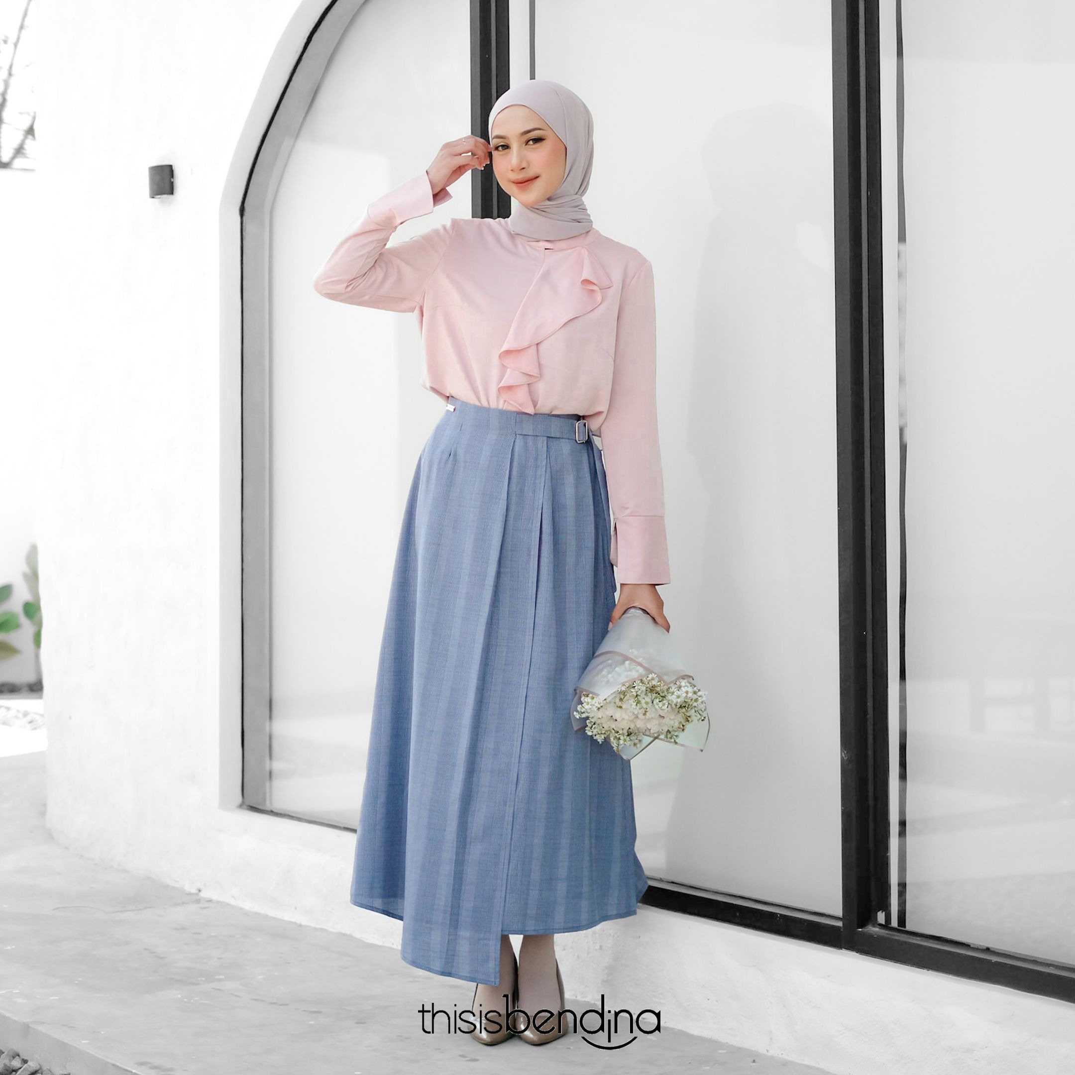 Nue Skirt Sky Blue