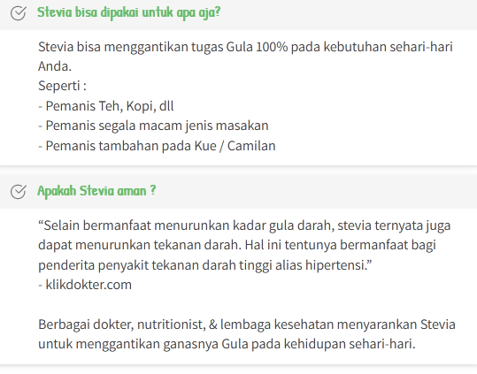 STEVIA SYRUP