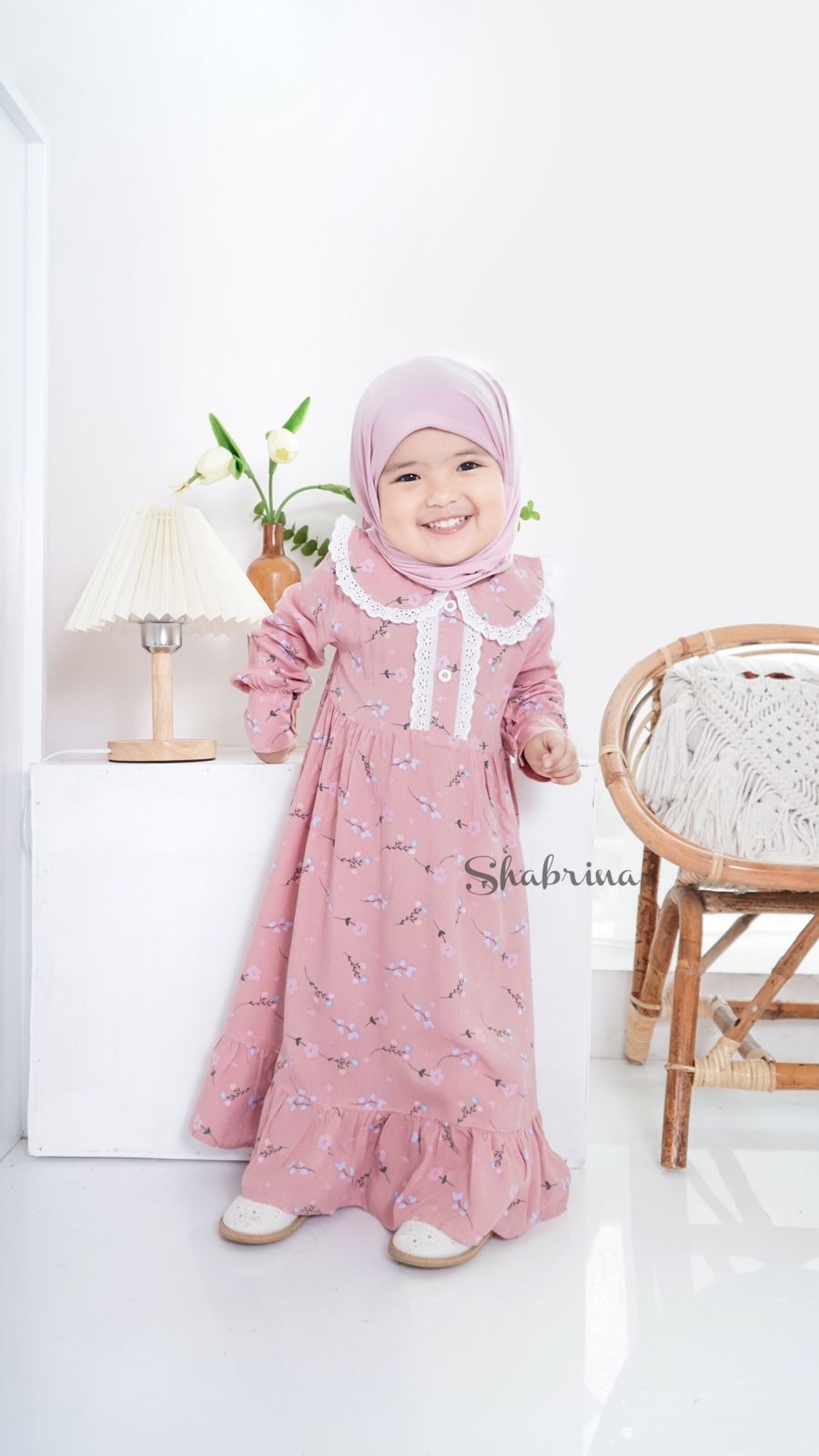Gamis Surayya (Hanya Gamis) size XS, S, M, L by Shabrina