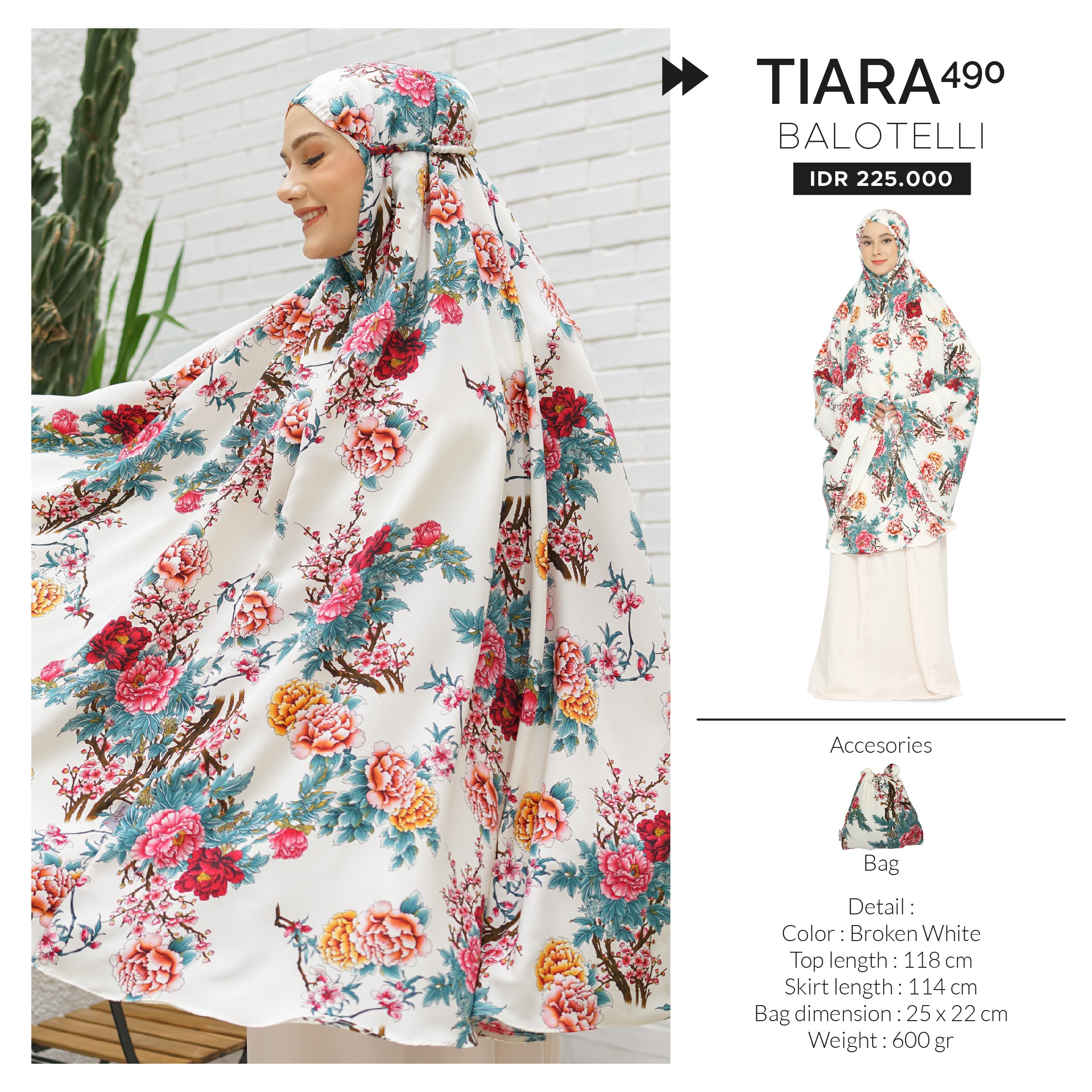 Tatuis Mukena Tiara 490 Modesty For Mom Series