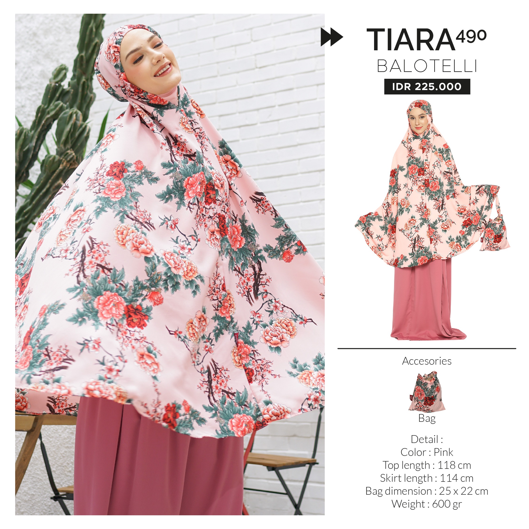 Tatuis Mukena Tiara 490 Modesty For Mom Series