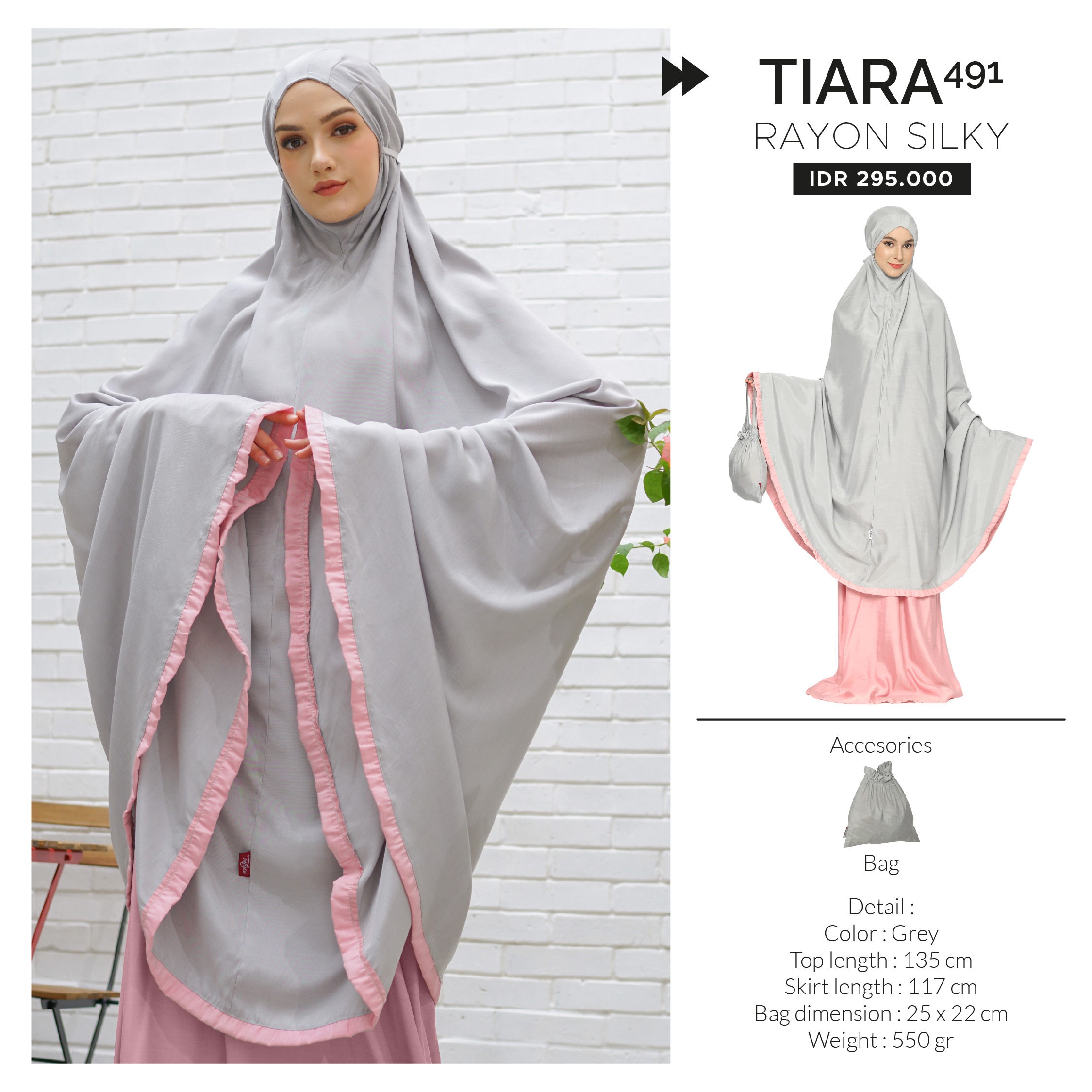 Tatuis Mukena Tiara 491 Modesty For Mom Series