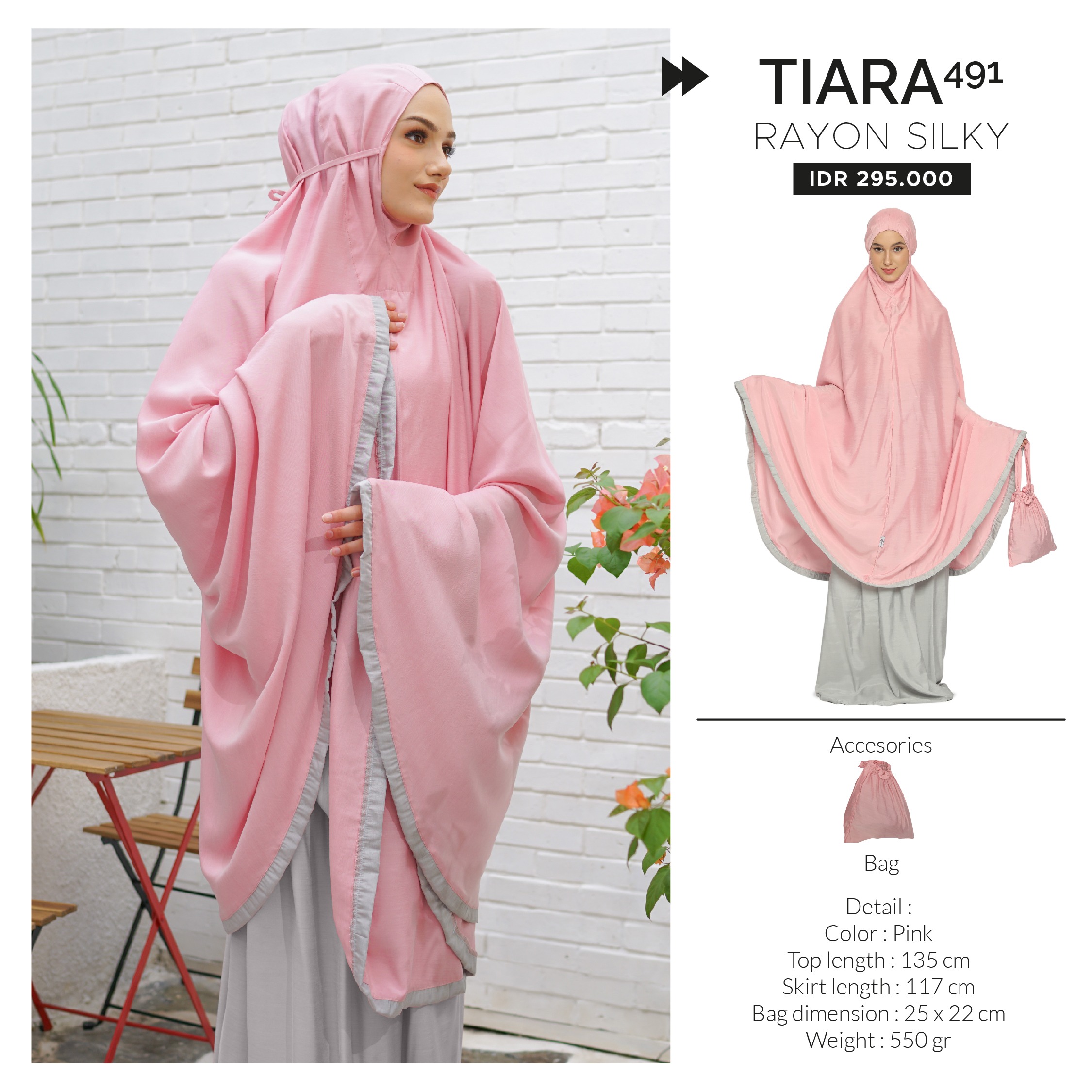 Tatuis Mukena Tiara 491 Modesty For Mom Series