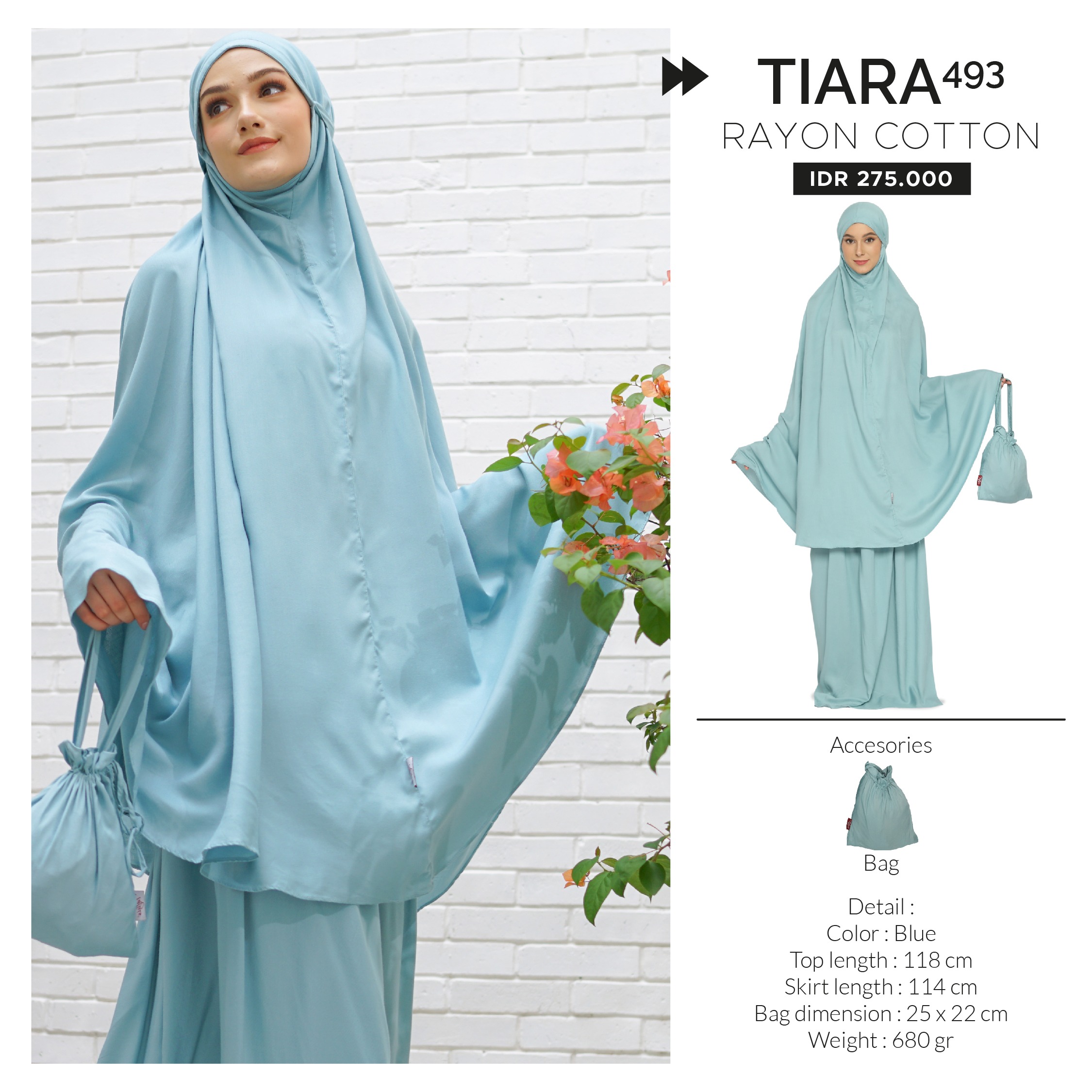 Tatuis Mukena Tiara 493 Modesty For Mom Series