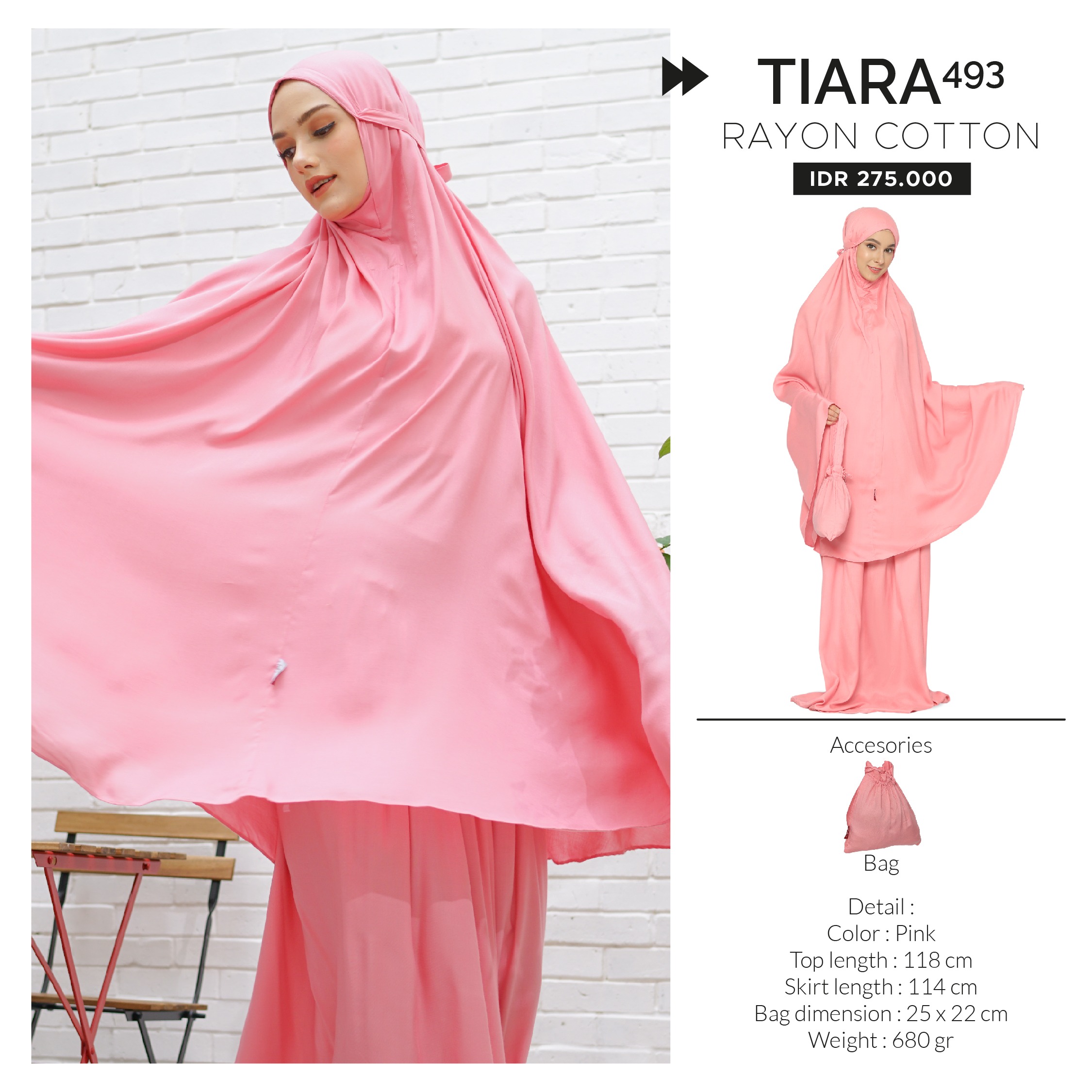 Tatuis Mukena Tiara 493 Modesty For Mom Series