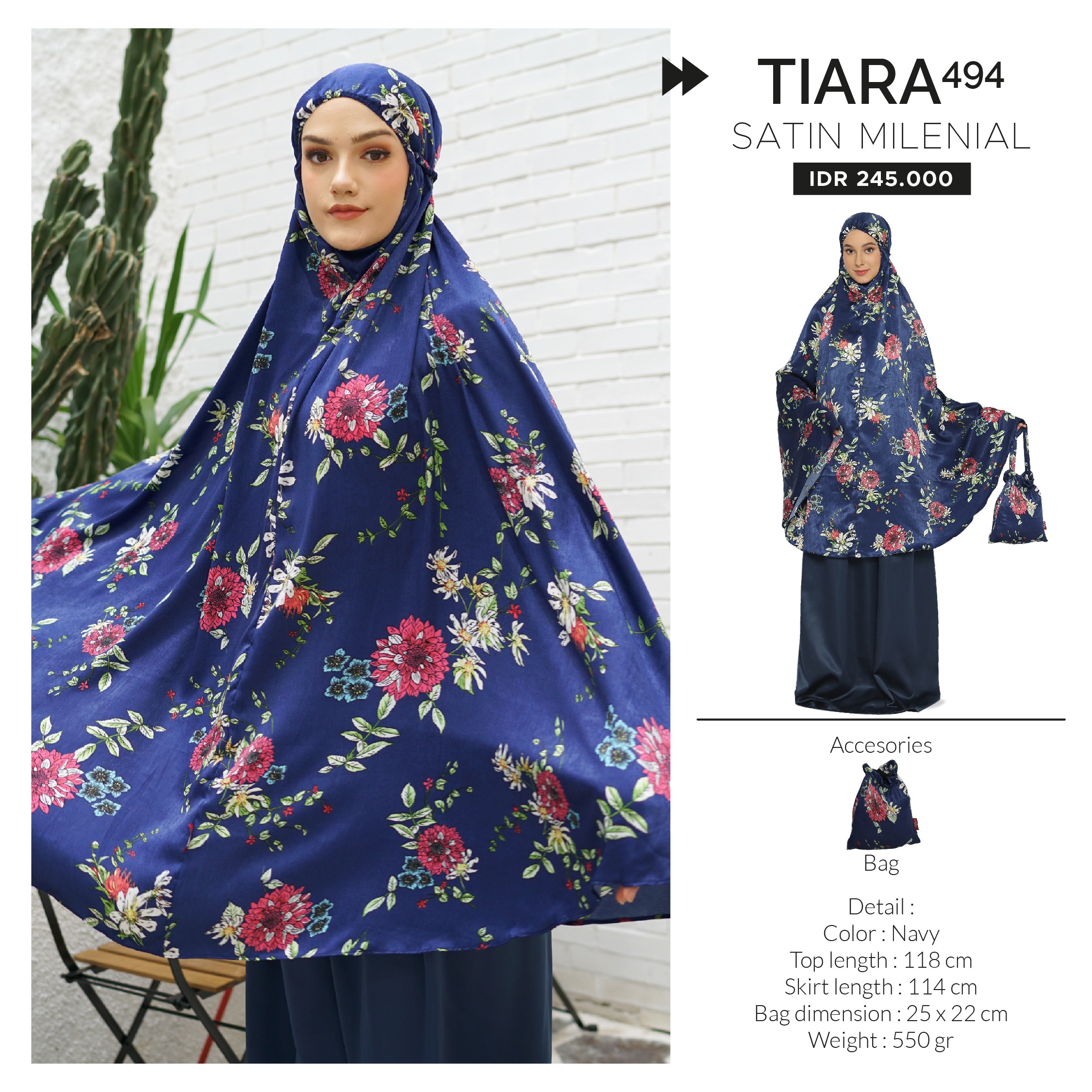 Tatuis Mukena Tiara 494 Modesty For Mom Series