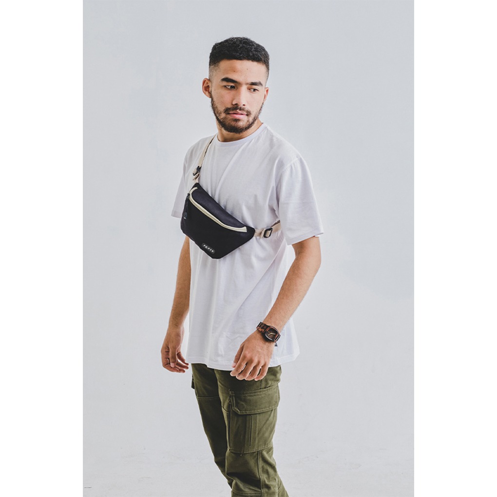 PAXTA WAIST BAG 01 BLACK