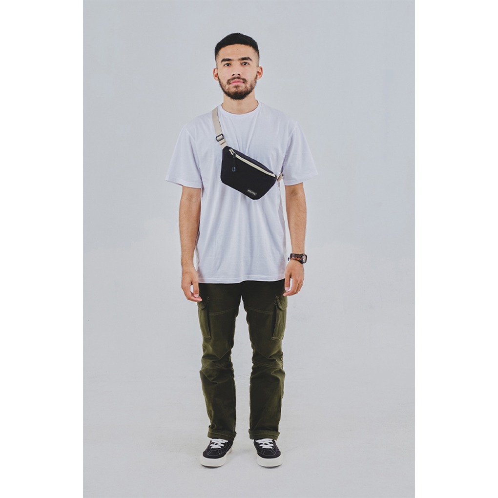 PAXTA WAIST BAG 01 BLACK