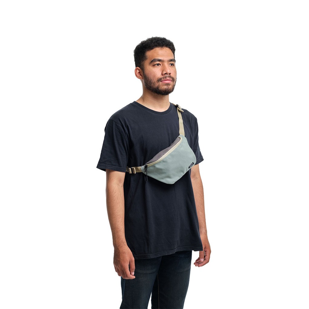 PAXTA WAIST BAG 01 GREEN GREY