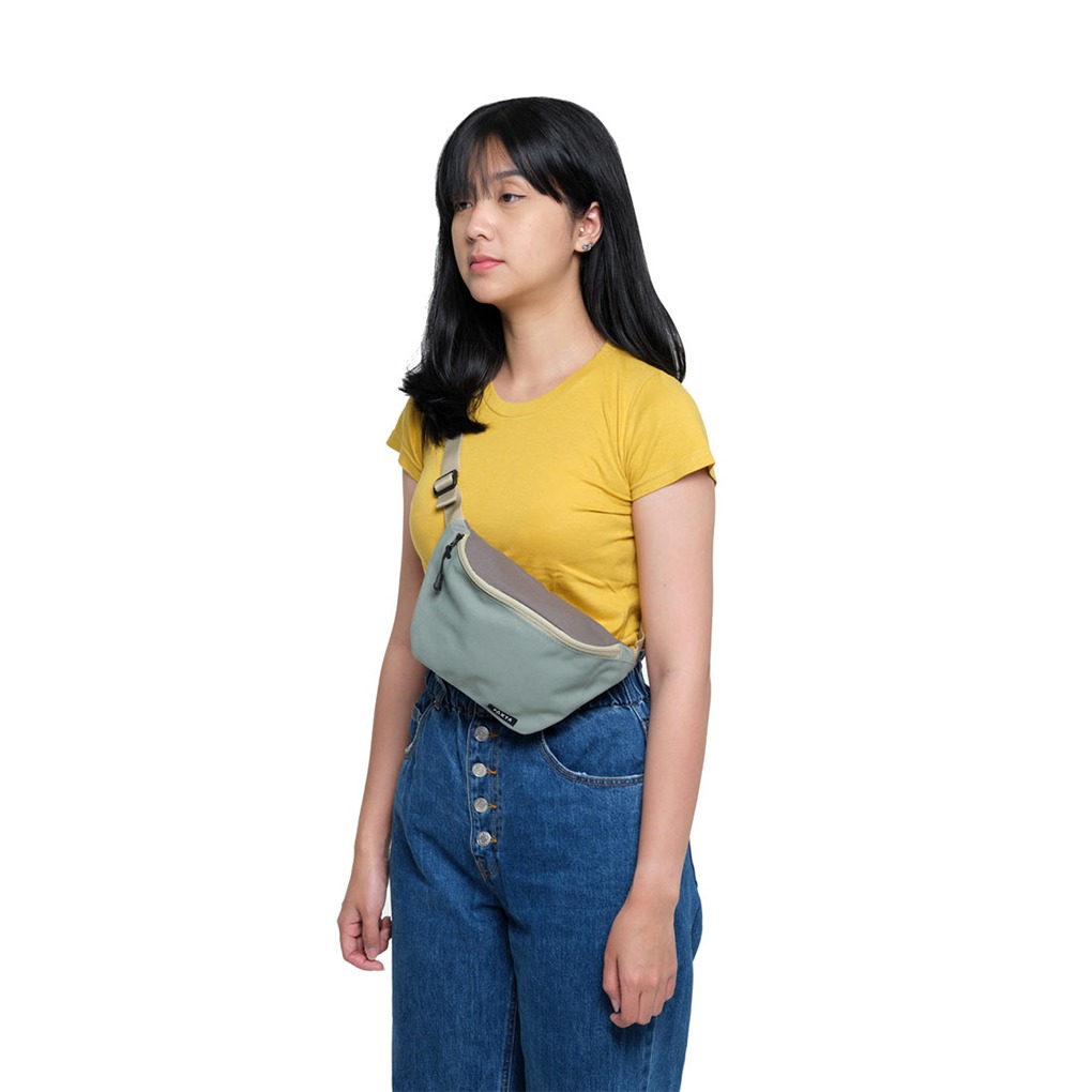 PAXTA WAIST BAG 01 GREEN GREY