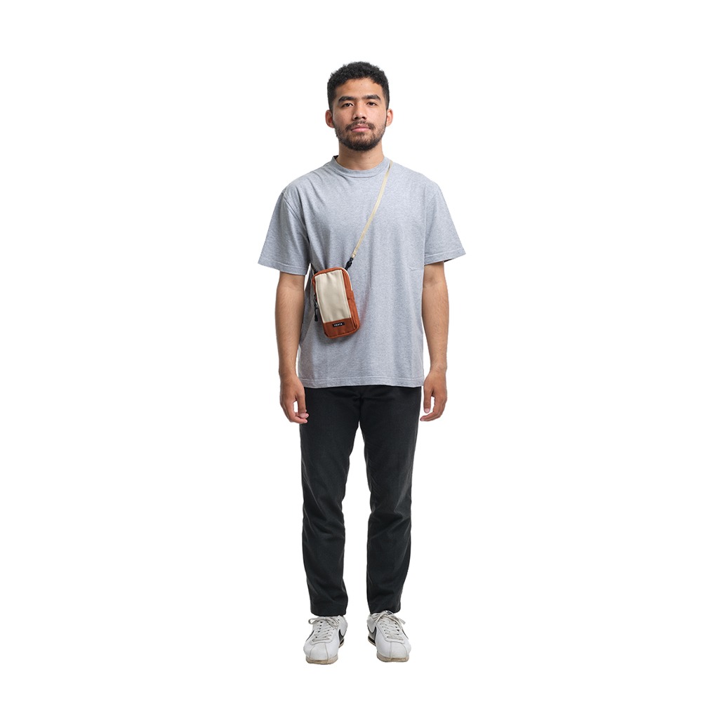 PAXTA POUCH 01 TERRACOTTA CREAM