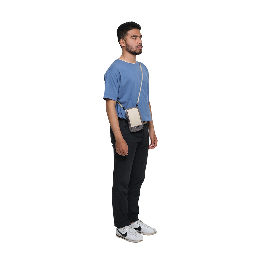 PAXTA POUCH 01 GREY CREAM