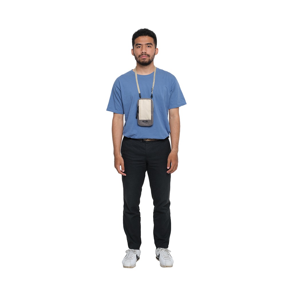 PAXTA POUCH 01 GREY CREAM
