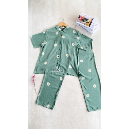 ITSMOSTLY - Homewear Piyama Lengan Pendek (Setelan Atas Bawah)
