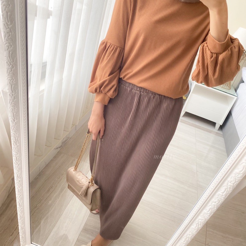 ITSMOSTLY - Alana Skirt (Rok Span Plisket)