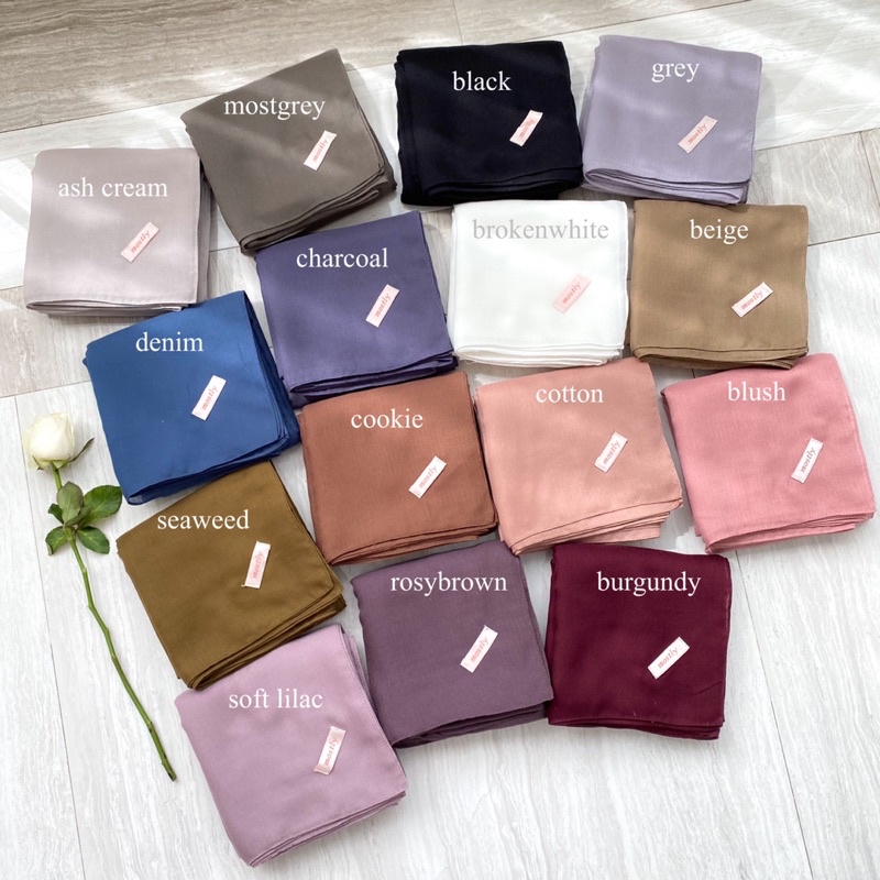 ITSMOSTLY - Comfy Scarf (Hijab Segiempat Voal Flex Ultrafeel)