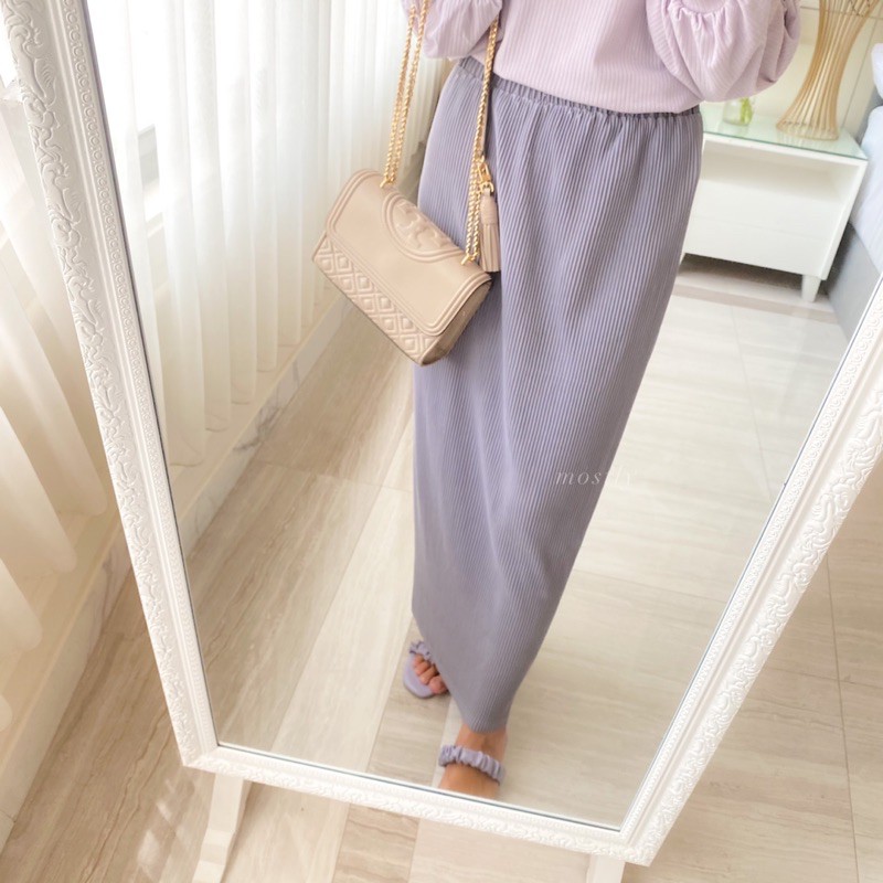 ITSMOSTLY - Alana Skirt (Rok Span Plisket)