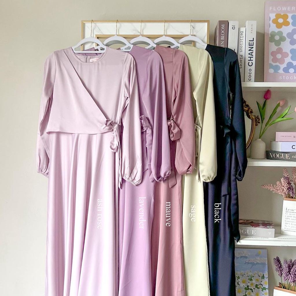 ITSMOSTLY - Zalina Dress (Gamis / Dress Silk Premium)