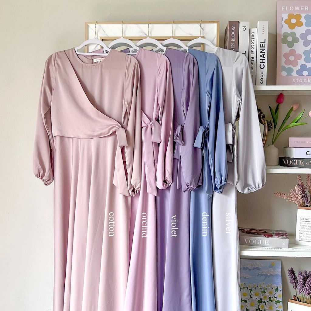ITSMOSTLY - Zalina Dress (Gamis / Dress Silk Premium)