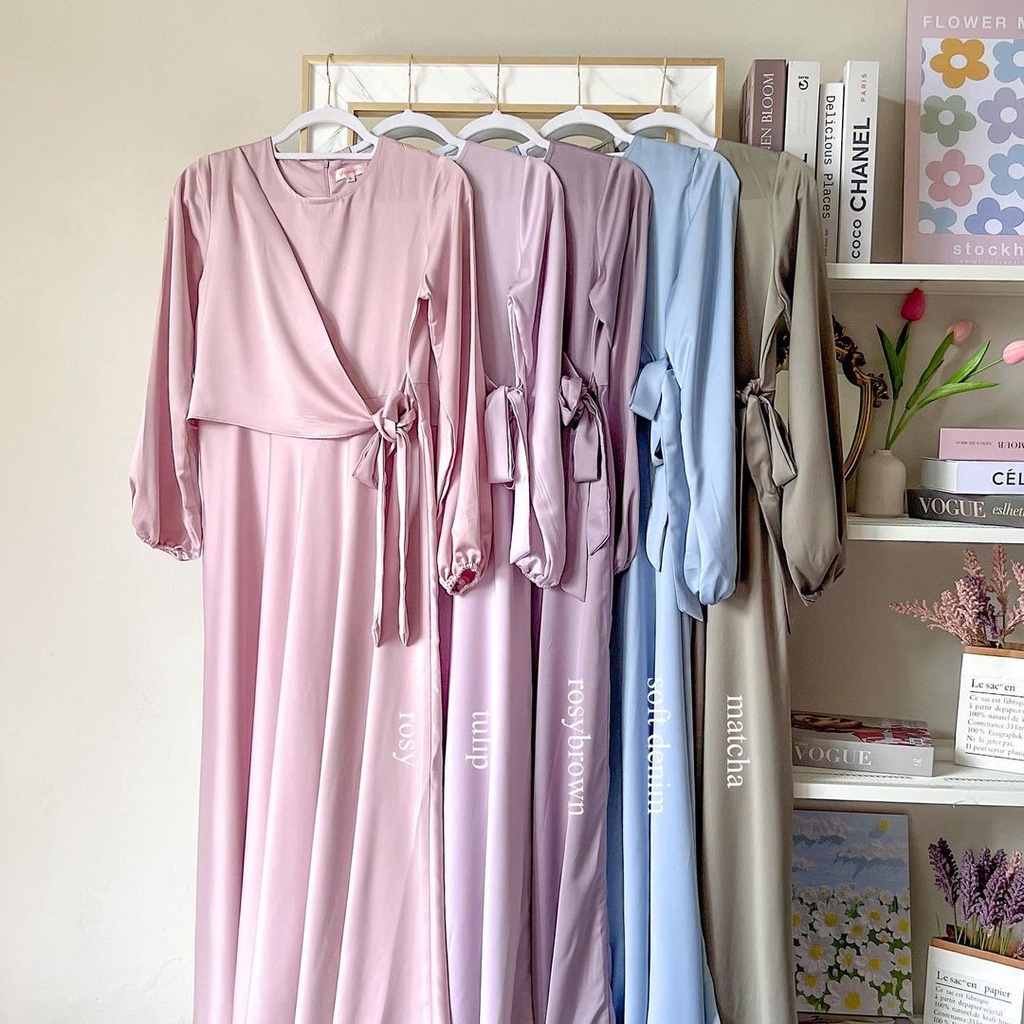 ITSMOSTLY - Zalina Dress (Gamis / Dress Silk Premium)