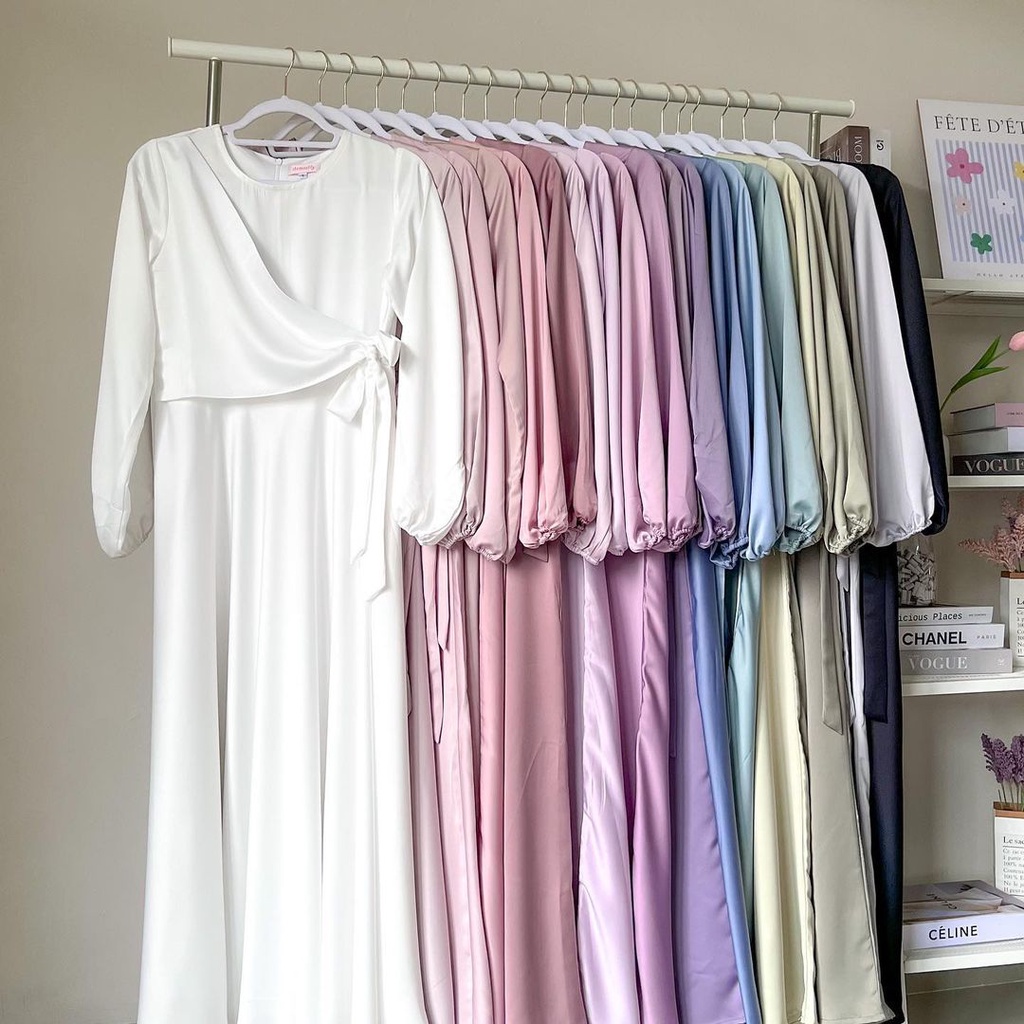 ITSMOSTLY - Zalina Dress (Gamis / Dress Silk Premium)