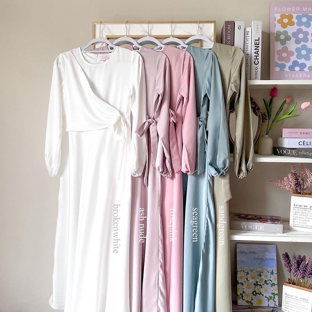 ITSMOSTLY - Zalina Dress (Gamis / Dress Silk Premium)