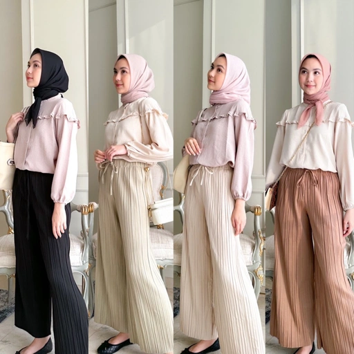 Image of ITSMOSTLY - Lara Cullotes (Celana Panjang / Kulot Wanita)