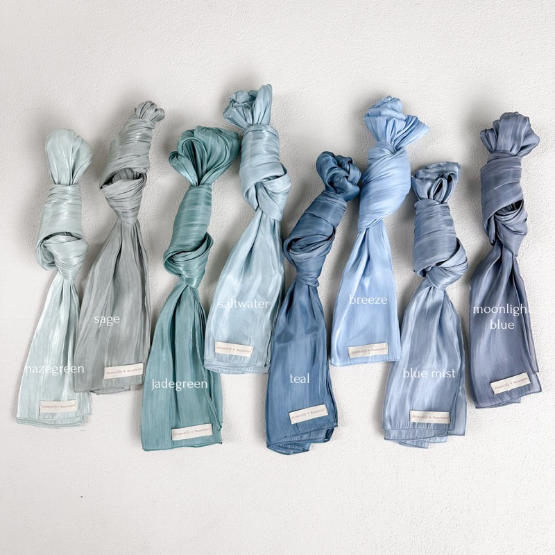 ITSMOSTLY - Luxxe Shimmer Shawl x Nasariastri (Pashmina Shimmer Silk Premium)