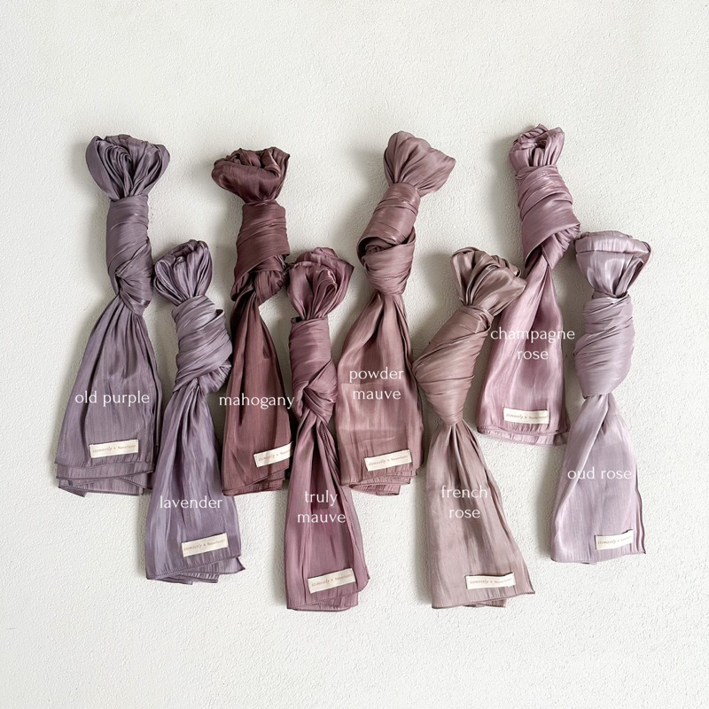 ITSMOSTLY - Luxxe Shimmer Shawl x Nasariastri (Pashmina Shimmer Silk Premium)