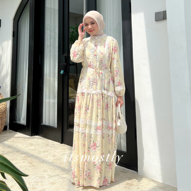 ITSMOSTLY - Hyeri Dress (Dress Floral Premium)
