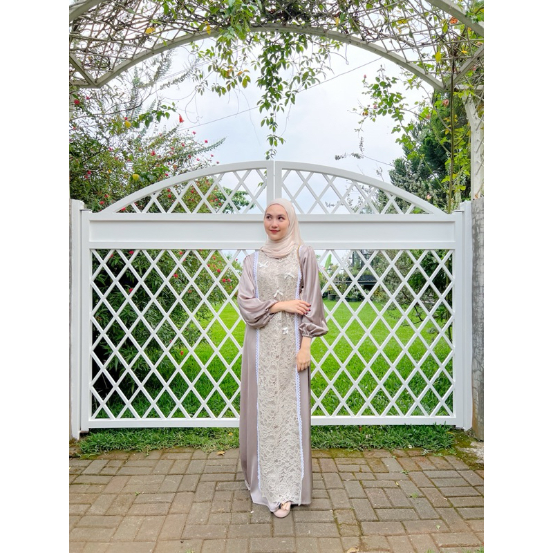 ITSMOSTLY - Jane Ribbon Dress (Gamis / Dress Coquette)