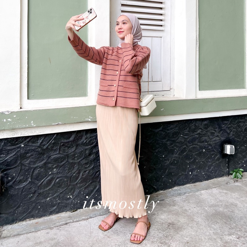 ITSMOSTLY - Wavy Skirt (Rok Span Plisket Wavy)